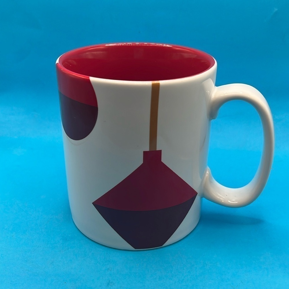 Starbucks Christmas Red Ornaments Large Coffee Mug 19 fl oz